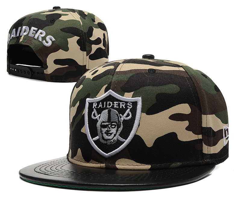 NFL Oakland Raiders NE Snapback Hat #120
